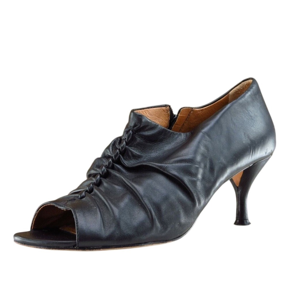 Corso Como‎ Women Sz 7.5 M Black Pump Leather Shoes